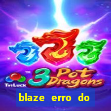 blaze erro do servidor interno